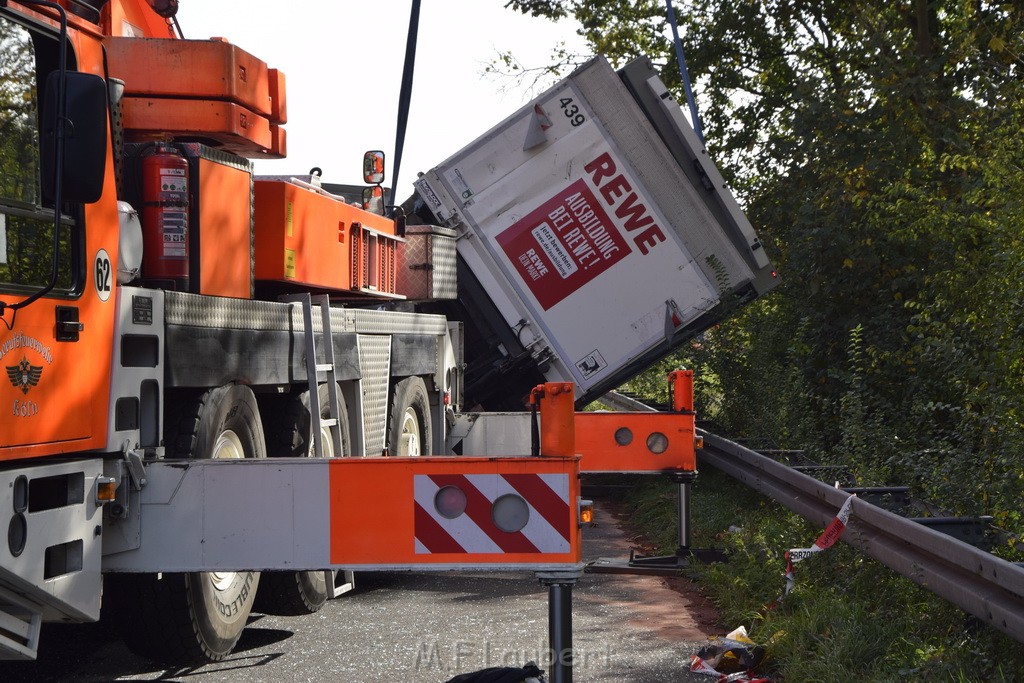 Schwerer VU PKlemm A 57 Rich Innenstadt Hoehe Koeln Chorweiler P197.JPG - Miklos Laubert